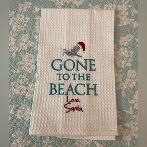 Santa hand towel
